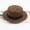 Coffee, variant on Ladies Solid Straw Visor Sun Hat for Beach Summer Top Baseball Cap Blue,One Size