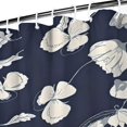 thumbnail image 3 of Pioneer Flower Floral Print Pattern Shower Curtain 72"x72" ,Bathroom Decorative Shower Curtains Set with 12 Hooks,Modern Waterproof Washable Shower Curtain, 3 of 6