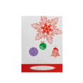 thumbnail image 2 of Ganfancp 6Pcs Tarjetas de Felicitación de Navidad con Sobres y Pegatinas Glitter Tarjetas de Navidad con Sobres de Felicitación de Navidad Rebajas Hoy Liquidación 1* Tarjeta de Felicitación, 2 of 6