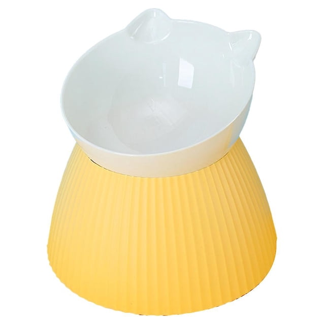 Cuencos elevados para gatos, cuenco de comida para gatos elevado e inclinado antivómitos, cuencos para gatos para proteger la columna vertebral Style5