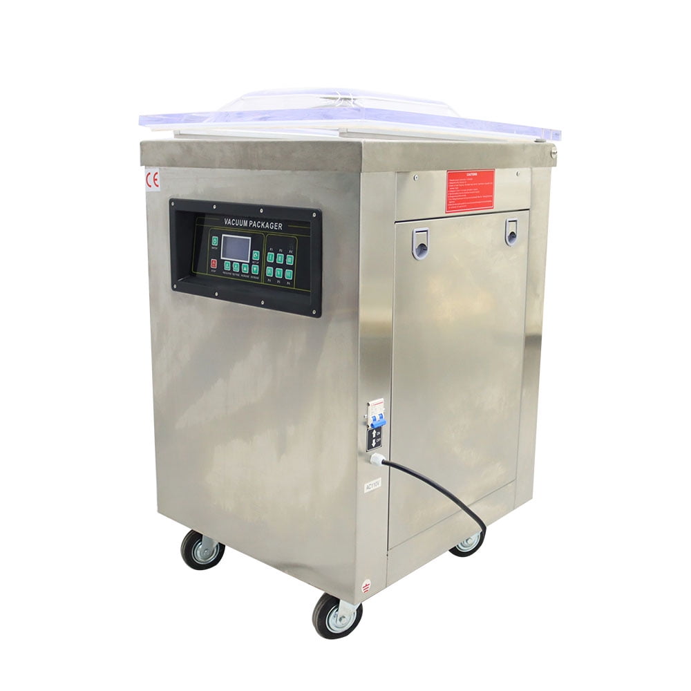 EQCOTWEA Single Chamber Vacuum Packaging Sealing Machine DZ500 Food Level Stainless Steel Sealing Length 20inch