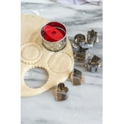 Fox Run Stainless Steel Linzer Cutter Set, 6-Piece, 2.5 x 2.5 x 1.75
