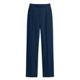 thumbnail image 7 of Mens Dress Pants with Pockets, Elastic Waist Casual Business Pants,Regular Fit Straight Leg Work Pants, Pleated Front Slacks Pant L, 7 of 7