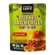 Kitchen & Love's Organic Pulled Jackfruit - Sweet BBQ - 8oz