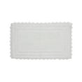 thumbnail image 3 of Better Trends 21" x 34" Bathroom Rug – 100% Cotton, Extra Soft Tufted Reversible Bath Mat, Water-Absorbent, Machine Washable (White) Lilly Crochet Collection, 3 of 7