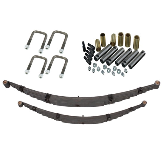 1948-52 Ford Pickup Rear Leaf Springs, Ubolts and Shackle Kit