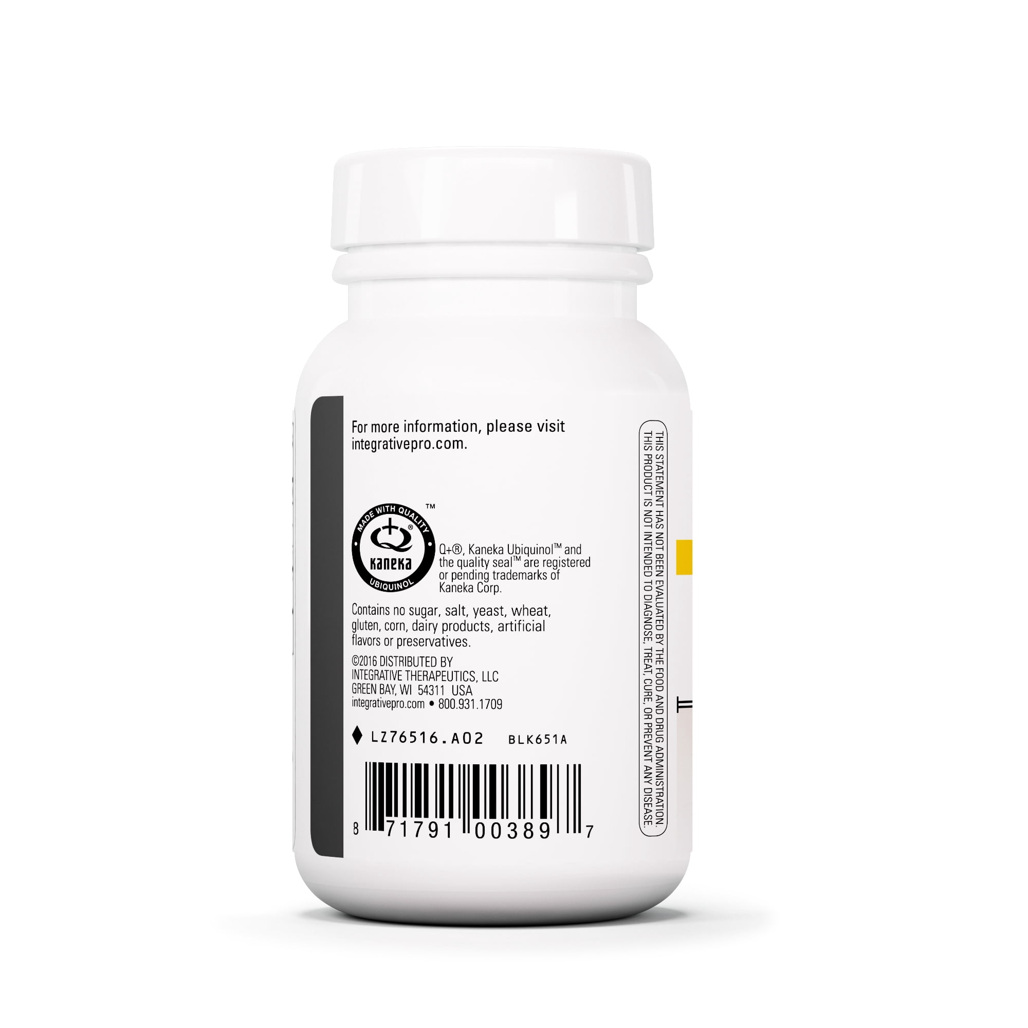 Integrative Therapeutics UBQH (100 mg), Cellular Energy Support,* 60 Count (60 Servings)