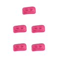thumbnail image 3 of Dalazy Durable Extension de Cils Front Pad Microfibre Extension Titulaire Plateau Souple Rose 9 x 19cm 5Set, 3 of 6