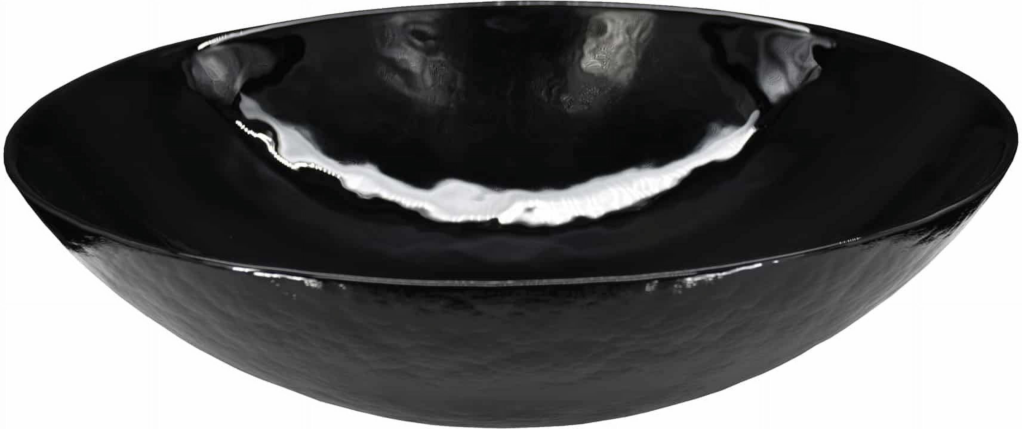 Native Trails Verona Handmade Murano Glass Bathroom Sink - 16.25x16.25x4.5 Bianco 16.25x16.25x4.5