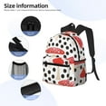 thumbnail image 5 of Picia Forest Mushrooms Large Capacity Backpack Classic Style Backpack Casual Backpack Water-Resistant School Work Travel Outdoor Backpack, 5 of 8