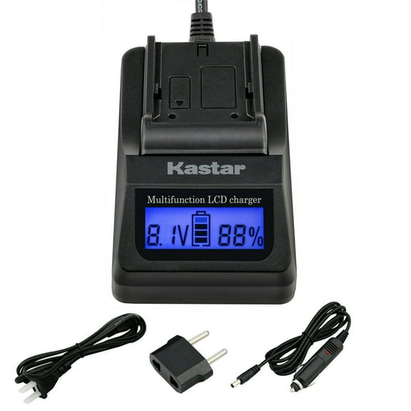Kastar VW-VBG260 Fast Charger for Panasonic AG-AC7 AG-AF100 AG-HMC40 AG-HMC80 AG-HMC150 HDC-HS250 HDC-HS300 HDC-HS700 HDC-SD600 HDC-SD700 HDC-SDT750 HDC-TM300 HDC-TM700 SDR-H80 Camera