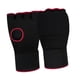 thumbnail image 5 of Vendas para manos de boxeo, guantes interiores acolchados, protección para manos, cómodas vendas para boxeo, correas de muñeca rápidas para ejercicio Negro y rojo, 5 of 8