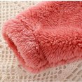 thumbnail image 6 of Ccpelsie Baby Plush Long Sleeve Polar Fleece Jumpsuit With Bear Ears Baby Fleece Hooded Jumpsuit Infant Winter Outfit(Watermelon Red,6-12 Months), 6 of 7