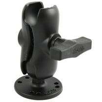 RAM-103U-B RAM Mounts SHORT Double Socket C-Size Arm with Round Ball Plate