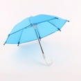 DGROEE Children Solid Color Umbrella Mini Doll Umbrella Scene