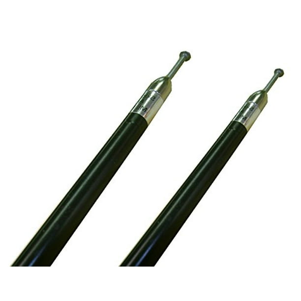 Dual Skipshooter 4 Foot Black Cb Radio Mobile Antennas 2 items