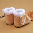 thumbnail image 5 of Huowey Newborn Baby Girls Boys Warm Shoes Plush Snow Booties Soft Comfortable Boots Newborn Warming And Fashion Shoes Lovely Footwear, 6-12 Months, 5 of 7