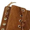 thumbnail image 4 of Universal Motorcycle Grip Covers/ Shock Absorption/ Throttle Grip Covers/ PU Brown, 4 of 4