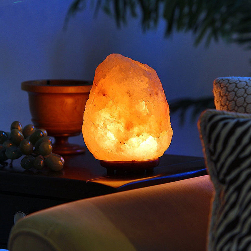 Zimtown Himalayan/Hymilain Sea,Pink Crystal Salt Rock Lamp,Night Light