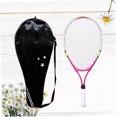 thumbnail image 3 of SASABAXI 1Set Youth Tennis Racket in Red Alloy Material with Nylon Lines and Carry Bag, 3 of 8