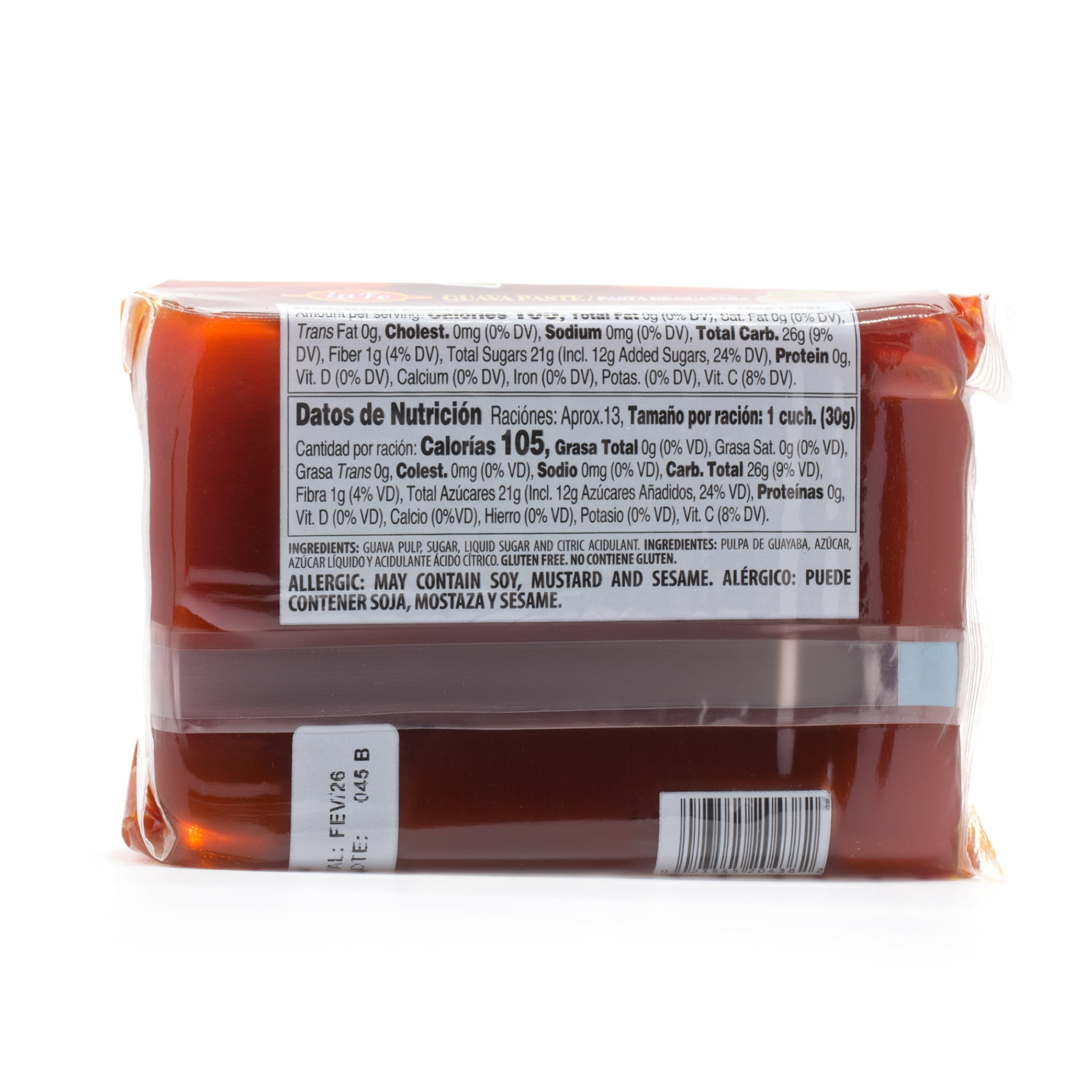 (7 pack) La Fe Guava Paste, 14 oz