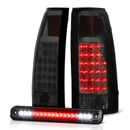 - VIPMOTOZ For 1988-2002 Chevy GMC C/K 1500 2500 3500 Pickup Tail Lights, Third Brake Lamp