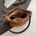thumbnail image 4 of Bolso Mano Bandolera Hombro Mujer Gamuza Correa Ajustable Multibolsillos para Viajes, 4 of 9