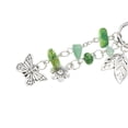thumbnail image 3 of Unique Bargains 1 Pc Handbag Charm Keychain Durable Metal Bag Accessories Silver Tone Green, 3 of 6