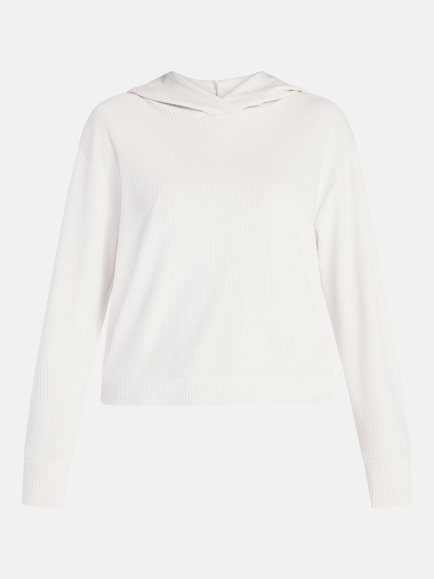 Avia Women's Rib Velour Hoodie, Sizes XS-XXXL
