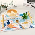 thumbnail image 6 of Ryvnso Seaweed Fish in Sea Bathroom Tray Vanity Countertop Trays Acrylic Organizer, 6 of 7