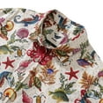 thumbnail image 2 of YIUME Hawaiian Shirt For Women Marine Life Seahorse Octopus Shirt Short Sleeve, 2 of 7