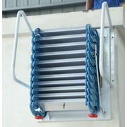 TECHTONGDA Folding Ladder Loft Stairs/Wall Mounted Folding Ladder Loft Stairs Attic for Folding Ladder Blue 47.2427.56in Loft Wall Ladder Stairs