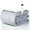 Silvery Gray, variant on COWIN Electric Blanket Full Size, Brushed Flannel+Shu velveteen, 10 Heating Levels and 1-8 Hour Automatic Shutdown, Machine Washable, Brown,72 "x 84"