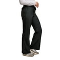thumbnail image 3 of Green Town Scrubs for Women - Flare Leg Scrub Pant, 4 Pockets, Yoga Waistband, Stretch Fabric, Easy Care, 3 of 8