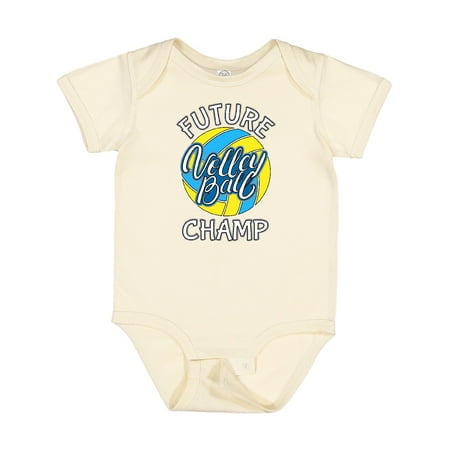 

Inktastic Future Volleyball Champ Gift Boys or Girls Baby Bodysuit