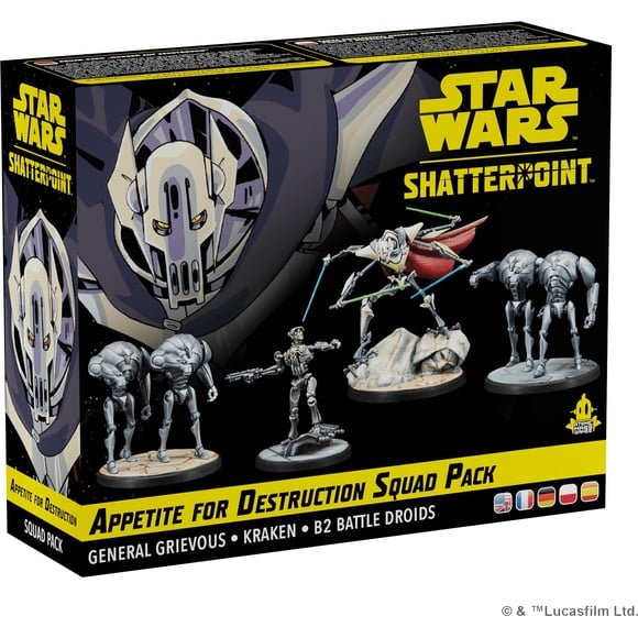Juego de miniaturas de mesa Star Wars Shatterpoint Squad Pack
