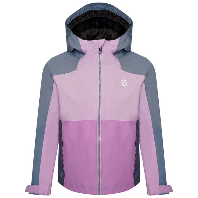 Dare 2B - Chaqueta Impermeable In The Lead III para Niños/Niñas (Lavanda Lupino, Bluestone)