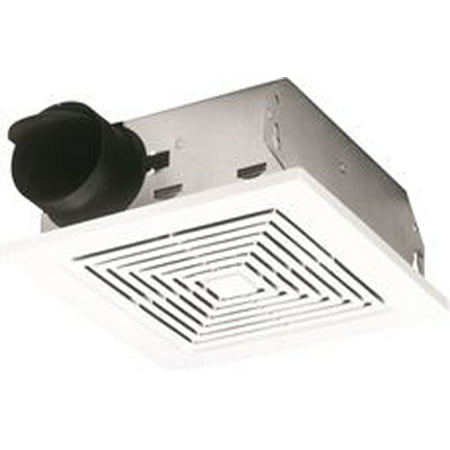 Broan Bath Deluxe Bath Exhaust Fan 70 Cfm 3 In. (Best Placement For Bathroom Exhaust Fan)