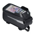 thumbnail image 2 of Bolsa para cuadro de bicicleta, bolsa para teléfono para bicicleta, bolsa de almacenamiento para ciclismo EVA, soporte para teléfono para bicicleta optimizado para la excelencia Jadeshay A, 2 of 8