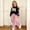 Watermelon Red, variant on FSYBOA Girls Fall Outfit Set Size 10-12, 2 Piece Long Sleeve Relaxed Crew Neck Graphic Tops and Flare Leg Pants Hot Pink