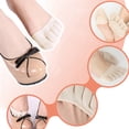 thumbnail image 2 of Medias plantillas de algodón Almohadillas Cojín Metatarso Dolor en el antepié Soporte Beige JShteea  Cuidado Belleza, 2 of 7