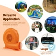 thumbnail image 3 of Costway 380W 0.5HP Air Blower for Inflatables w/ 25FT Wire &GFCI Plug for Indoor Outdoor, 3 of 10