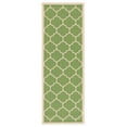 thumbnail image 2 of Safavieh Courtyard Alyssa Geometric Indoor/Outdoor Area Rug, 7'10" x 7'10" Round, Green/Beige, 2 of 10