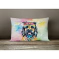 thumbnail image 4 of Scottish Terrier Hippie Dawg Fabric Decorative Pillow, 4 of 4