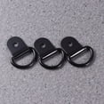 thumbnail image 3 of 24Pcs D Rings Photo Frame Hanging Hooks Picture Frame Holders Wall Bracket Hangers (Black), 3 of 8