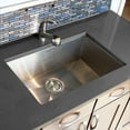 thumbnail image 6 of Nantucket Sinks ZR2818-8-16  28" Single Bowl Stainless Steel Kitchen Sink, 6 of 7
