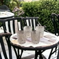 thumbnail image 2 of Set of Four Clear Paisley Acrylic Stemless Whiskey Glass, 2 of 5