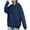 Dark Blue, variant on Women Sweatshirts Twill Hoodie Loose Fit Pullover Soft Sweatshirt for Everyday Casual Comfort with Custom Printing Design 3XL