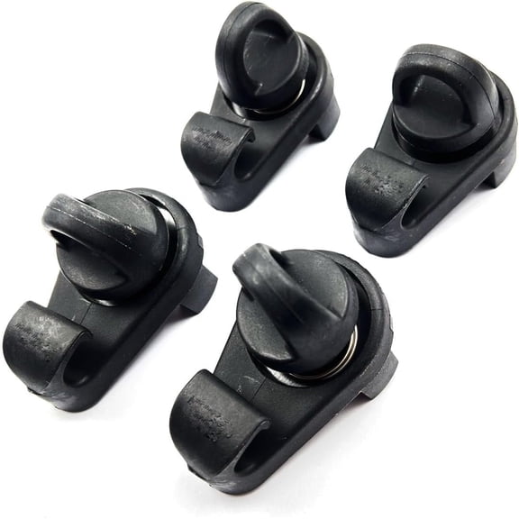 Sucwinco 4pcs Bed Rail Hooks Compatible with Tacoma 2005-2024, Tundra 2007-2024 PT278-00160 PT278-35075 PT785-35051