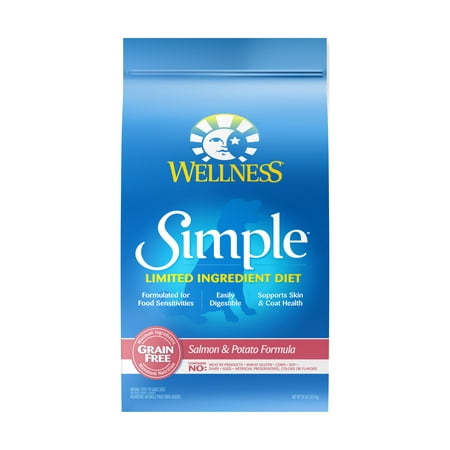 UPC: 0076344893080 | Wellness Simple Natural Grain Free Limited Ingredient Dry Dog Food Salmon and Potato Recipe 24-Pound Bag